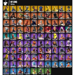 FORTNITE ACCOUNT - 97 skins | The Reaper | Blue Squire | Royale Knight | Elite Agent | Travis Scott | Astro Jack |950 VB