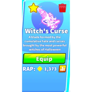 Witch's Curse - Blade Ball
