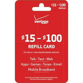 $50.00 USD Verizon gift 