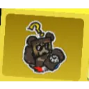 Bee Swarm Simulator | Stranded Sun Bear Sticker