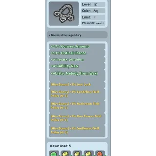 Bee Swarm Simulator | Chram Bracelet with Melody 