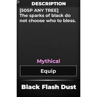 Black Flash Dust | Type Soul 
