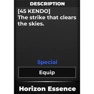 Horizon Essence | Type Soul 
