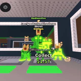 Radioactive Los Spooky Combinasionas 210M/s