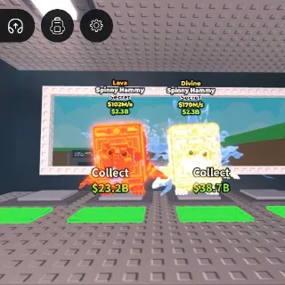 2 Spinny Hammy (w rare mutation)