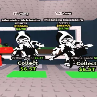 2 Yin Yang Mieteteira Bicicleteira 195M/s