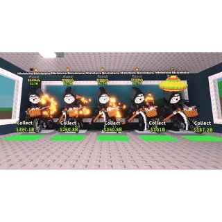 5 Mieteteira Bicicleteira (130-247M/s)