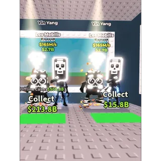 2 Yin Yang Los Mobilis 165M/s