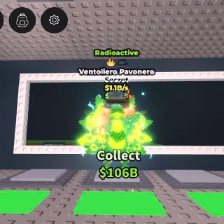 Radioactive Ventoliero Pavonero 1.1B/s