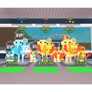 3 Los Combinasionas (Mixed)