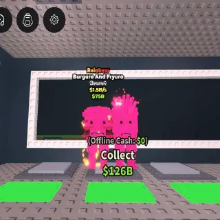 Rainbow Burguro and Fryuro 1.5B/s