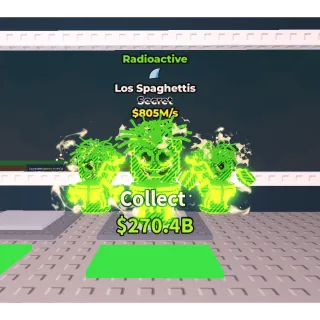 Radioactive Los Spaghettis 805M/s