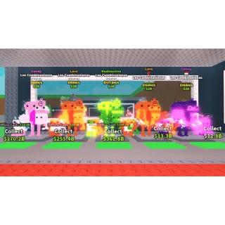 5 Los Combinasionas (Rare Mutations)