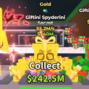 Gold Giftini Spyderini