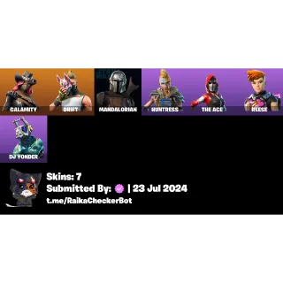 Fortnite Account - 7 Skins - OG