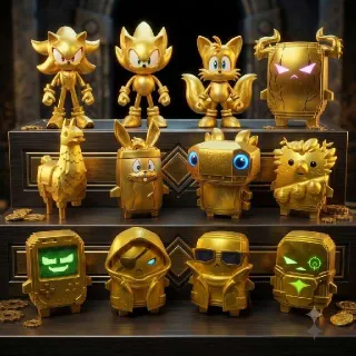 All Gold Sprites