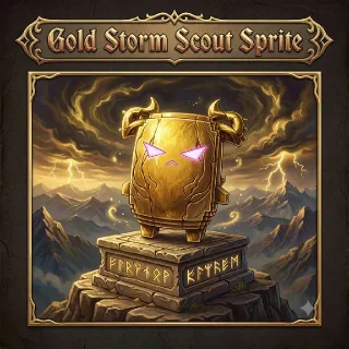 Gold Storm Scout Sprite