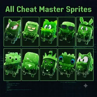 All Cheat Master Sprites