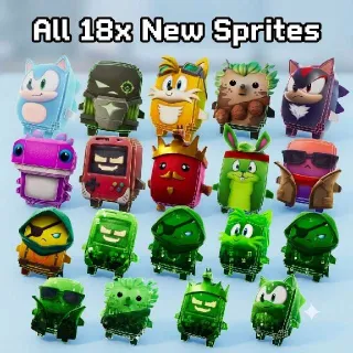 All 18x New Sprites/Keep Them