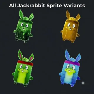 All Jackrabbit Sprite Variants