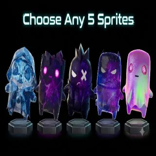 Choose Any 5 Sprites