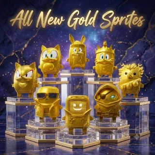 All New 10x Gold Sprites