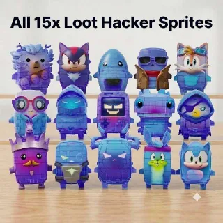 All 15x Loot Hacker Sprites /Keep Them All