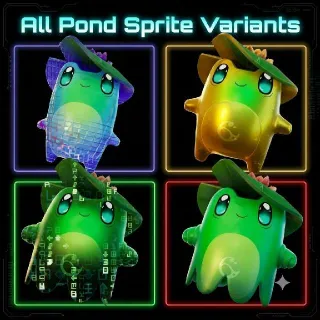 All Pond Sprite Variants