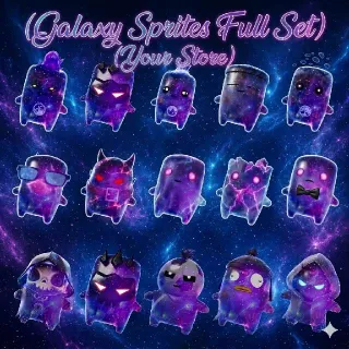All 15x Galaxy Sprites