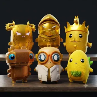 6x New Gold Sprites