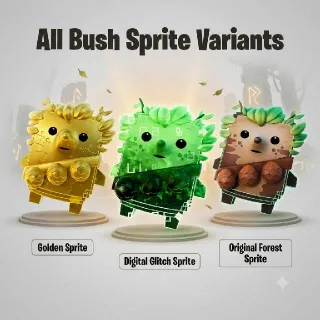 All Bush Sprite Variants