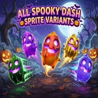 All Spooky Dash Sprite Variants/Keep Them