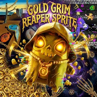 Gold Grim Reaper Sprite