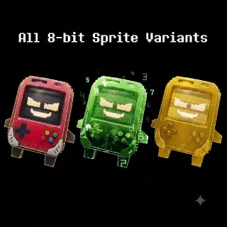 All 8-bit Sprite Variants