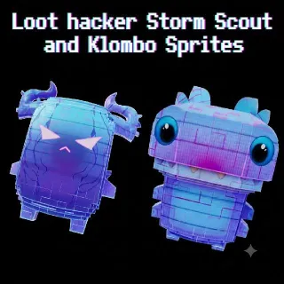 Loot Hacker Storm Scout and Klombo Sprites