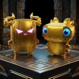 Gold Storm Scout And Klombo Sprites