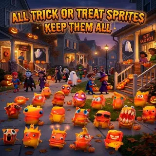 All Trick Or Treat Sprites/Keep Them All