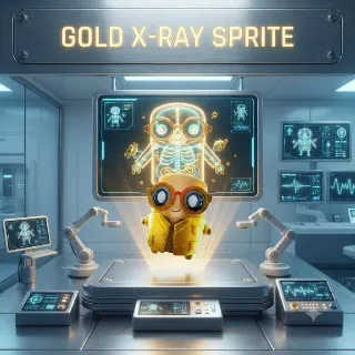 Gold X-Ray Sprite