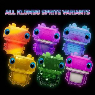 All Klombo Sprite Variants /Keep Them All