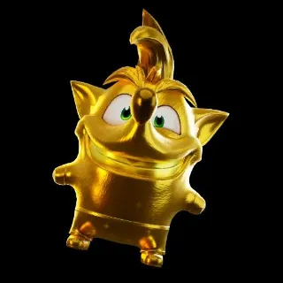 Gold Crash Bandicoot Sprite