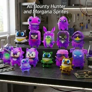 All Bounty Hunter And Morgana Sprites