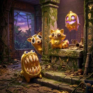 Halloween Gold Sprites
