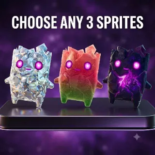 Choose Any 3 Sprites