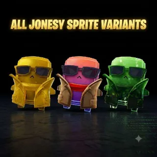 All Jonesy Sprite Variants