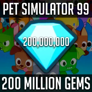 200 Million Gems Ps99