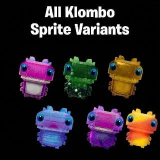 All Klombo Sprite Variants /Keep Them