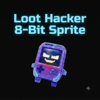 Loot Hacker 8-bit Sprite