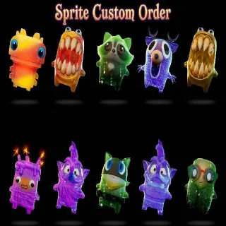 Choose Any 20 Sprites/Keep Them All