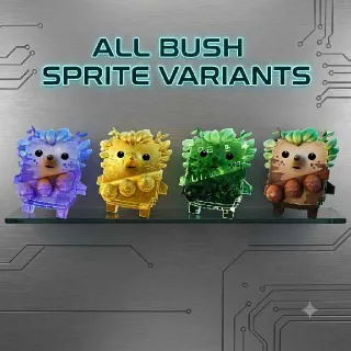 All Bush Sprite Variants