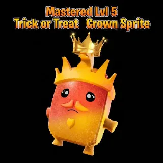 Mastered Lvl 5 Trick Or Treat Crown Sprite